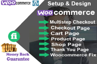 customize or fix checkout page, cart page, product page
