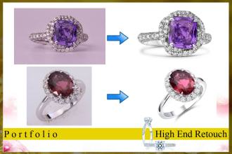 do high end jewellery retouch