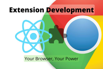 develop custom chrome extensions using react and typescript