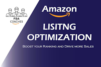 create, optimize amazon SEO listing and product description