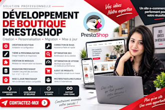 do prestashop development, migrations, upgrades, modules developments