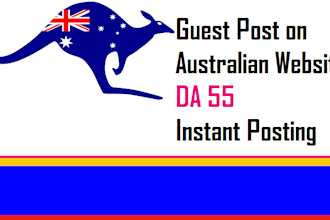 guest posts on da 55 australian guest blogging website