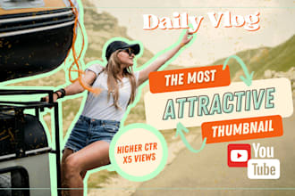 create original thumbnail design for your youtube videos