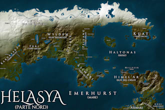 create an amazing fantasy map for your campaign game or book