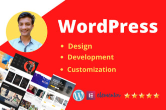 build stunning ecommerce or wordpress website