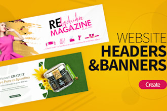 design web and social banners