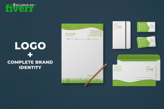 design professional brand style guide or brand identity