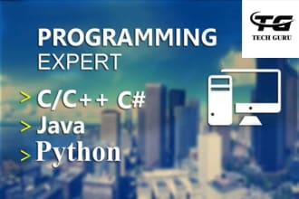 do c cpp python java programming tasks and projects