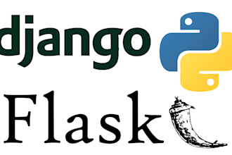 create  python django flask project
