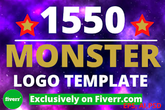 receive 1550 editable logo template
