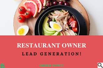 do restaurant owner lead generation