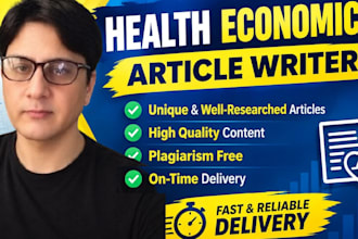 write health economics and economics articles