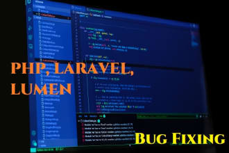 fix your PHP, laravel, and lumen project issues