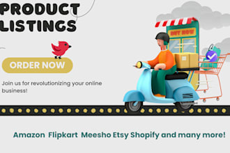 list your products on amazon, flipkart, meesho etc