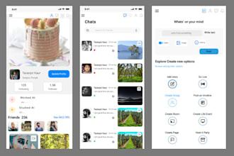 ui designs for web and mobile apps
