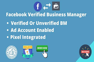 create a verified facebook business manager