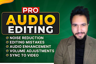 edit clean repair your audio as a professional audio engineer