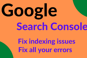 google search console and index errors improve and fix all
