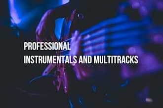 make a professional quality instrumental for you