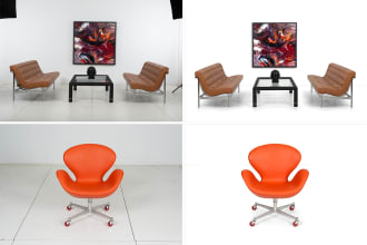 expertly retouch your furniture photos