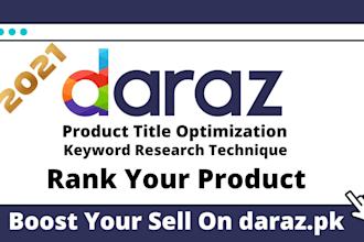 add your daraz store products search a winning product