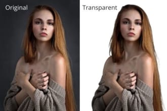 remove the background, change the color and convert files