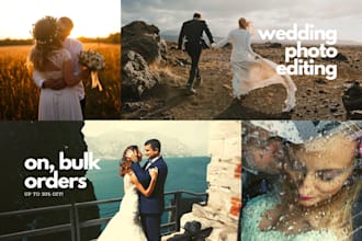do wedding and event photo retouching
