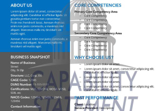design your effective capability statement