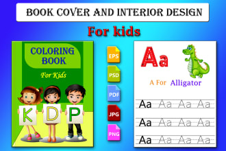 do KDP kids book ebook publish, letter tracing your activity workbook