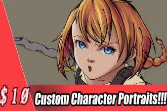 paint a portrait of your original character, or your dnd rpg character