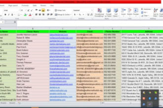 find valid email addresses and provide linkedin leads