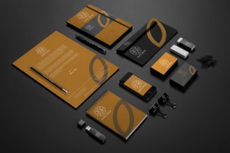 do professional stationary design and business card