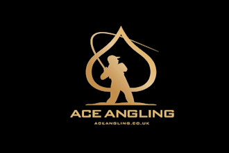 design ace angling logo in 1 day