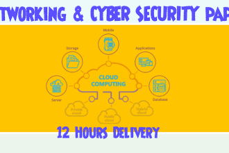 write cybersecurity, iot and cloud computing papers
