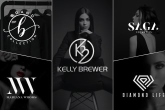 design luxury fashion and clothing brand logo