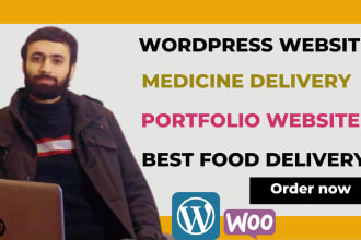 develop the best food delivery, grocery, medicine app, and wordpress website