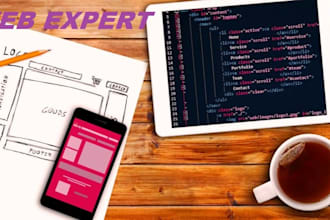 design and develop corporate or individual website