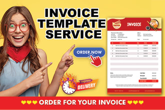 create professional invoice templates