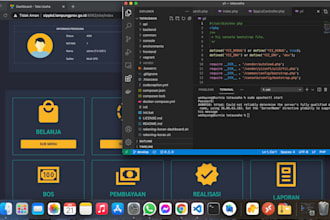 fix or finish your application web based on yii2 framework