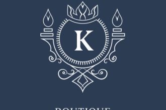 make incredible wonderful coats of arms logo for your company