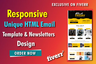 do responsive HTML email template in 12 hours