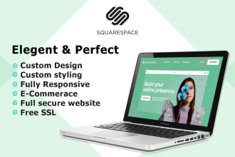 do squarespace website design and redesign