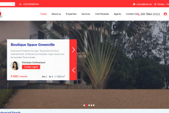 design custom real estate website with idx integrating mls