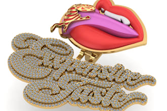create bespoke custom jewelry 3d cad models and renderings