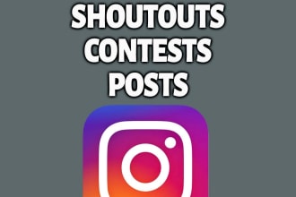 shout outs promotion on instagram increase followers