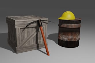 make 3d game assets for your indie game