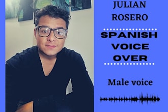 record voice in colombian spanish