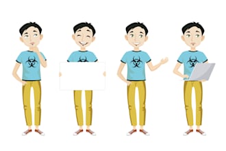 draw children book character design