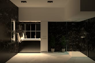 renders interiores y exteriores realistas o tipo maqueta
