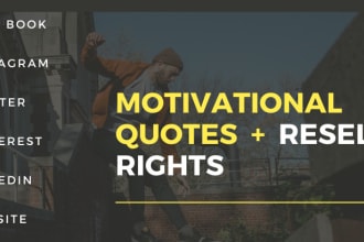 provide 3550 motivational image quotes with resell rights